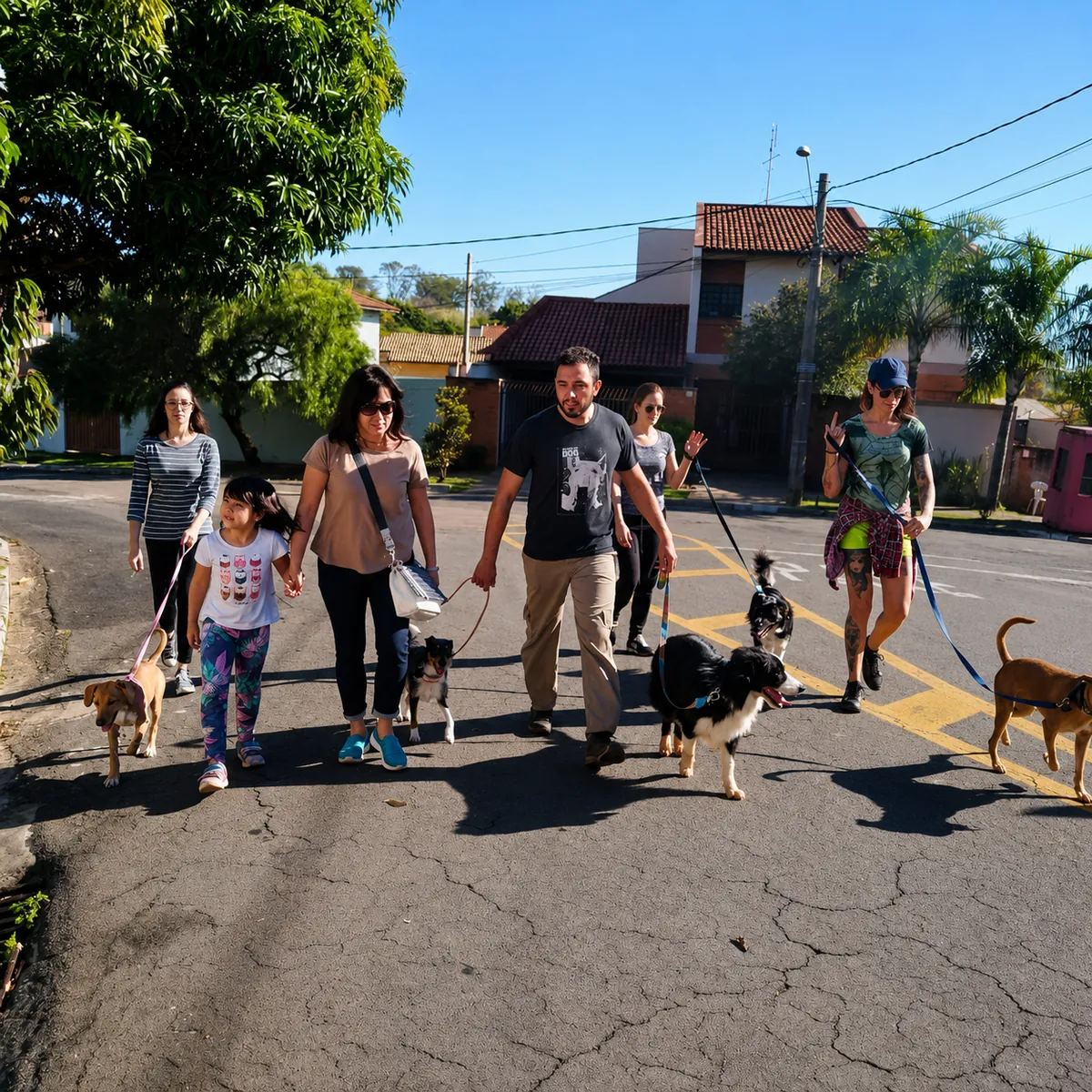 Cão em treino de calma dentro de casa